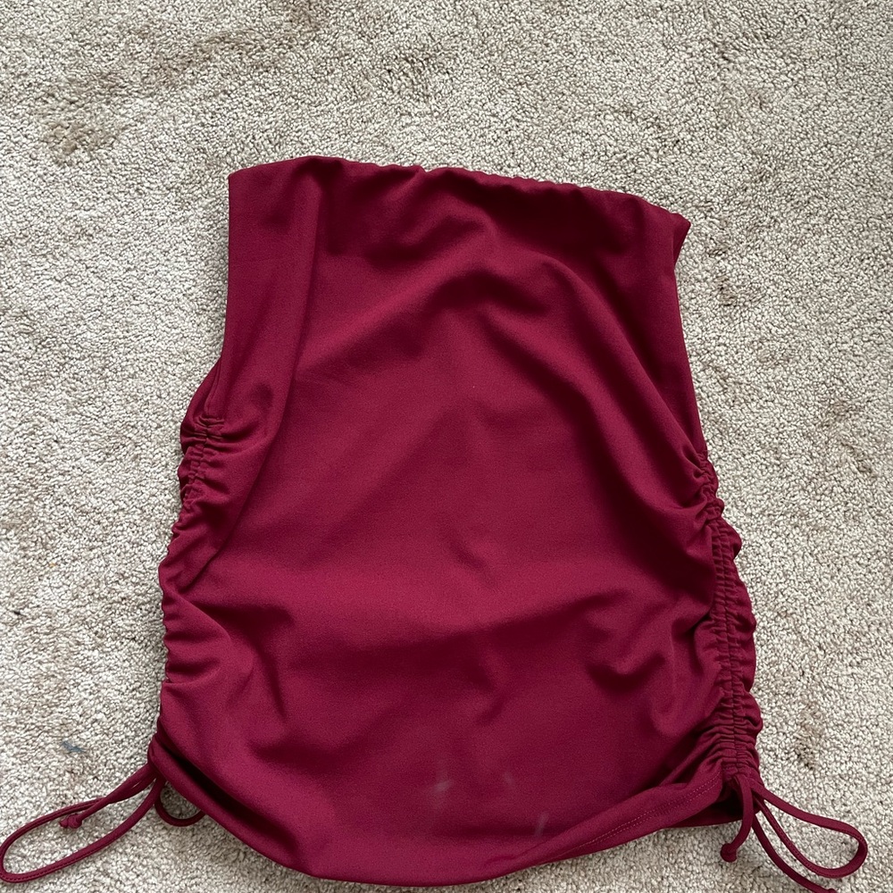 Windsor Rich Red Mini Skirt